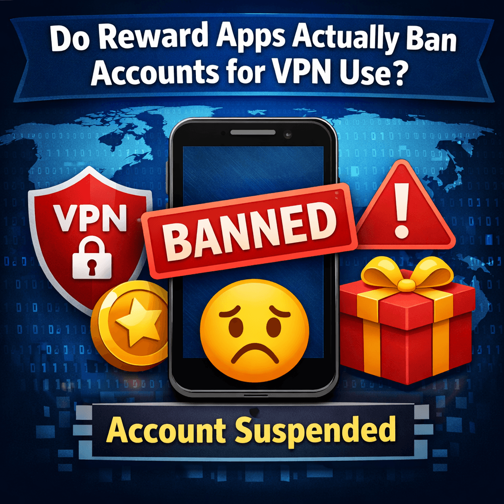 Do Reward Apps Actually Ban Accounts for VPN Use?