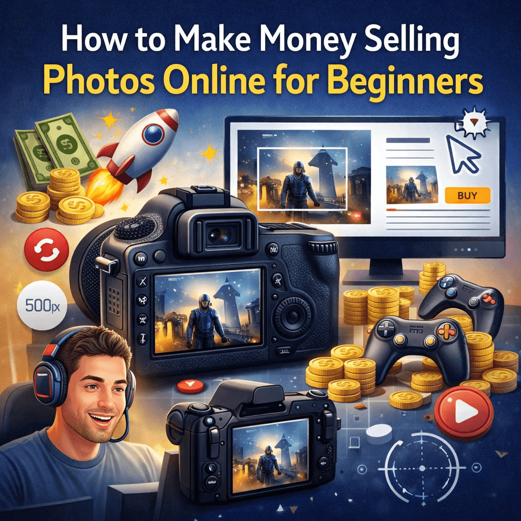 How to Make Money Selling Photos Online for Beginners
