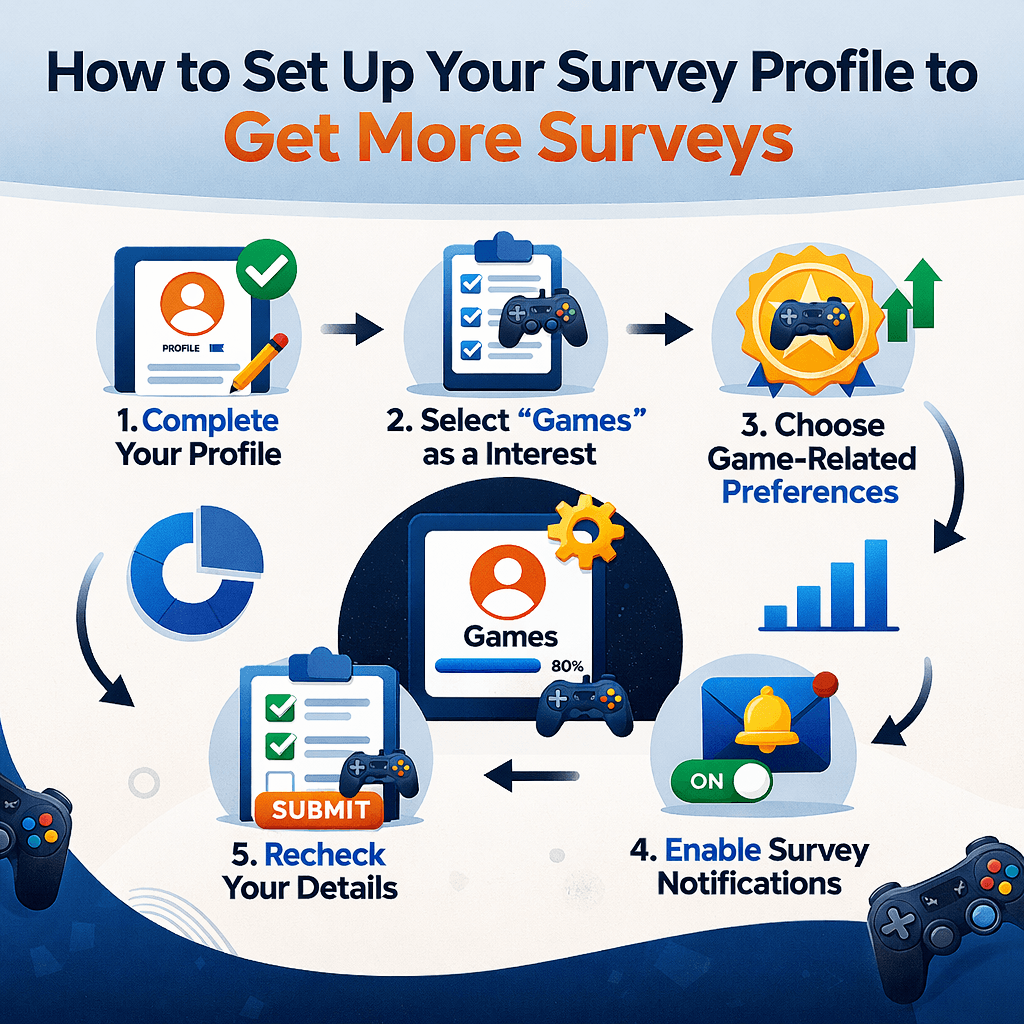 How to Set Up Your Survey Profile to Get More Surveys