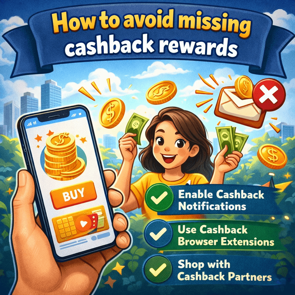 How to avoid missing cashback rewards