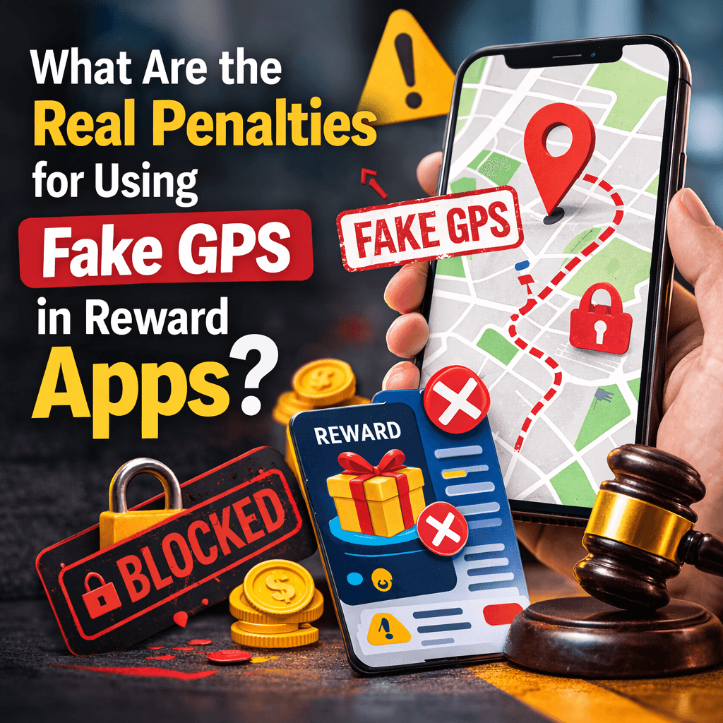 What Are the Real Penalties for Using Fake GPS in Reward Apps